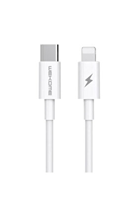 CepteToptan Wekome TYPE-C TO iPhone PD 20W Hızlı Şarj Kablosu 1.2M-(1903) - DROPX6435-7344