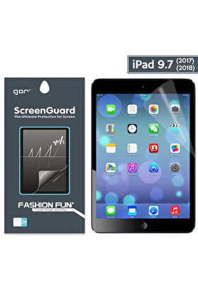 CepteToptan mrpurple Gor iPad 9.7 (2018) iPad 9.7 (2017) / Air1/Air 2 / 5 / 6 Ekran Koruyucu-(5775) Uyumlu