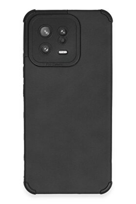 Toptan Bulurum Xiaomi Mi 13 Kılıf Loop Deri Silikon - Siyah