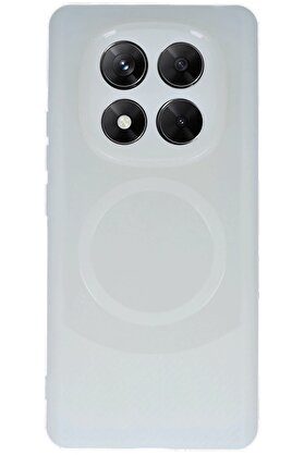 CepteToptan Xiaomi Redmi Note 14 Pro 4G Kılıf Maya Karbon Kapak - Krem - DROPX5688-5125