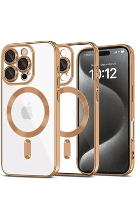 CepteToptan iPhone 16 Pro Max Kılıf Kross Magneticsafe Kapak - Çöl Titanyum - DROPX5203-6863