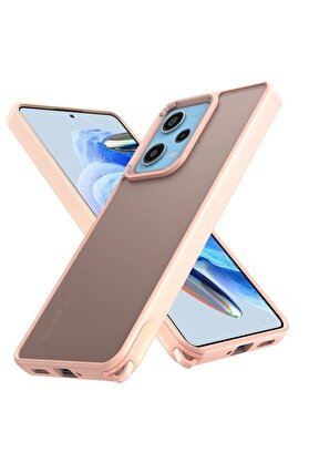 CepteToptan Xiaomi Redmi 13 4G Kılıf Elegant Kapak - Pudra - DROPX2239-3525