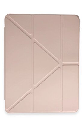 CepteToptan Xiaomi Redmi Pad SE Kılıf Kalemlikli Mars Tablet Kılıfı - Rose Gold - DROPX6314-6795