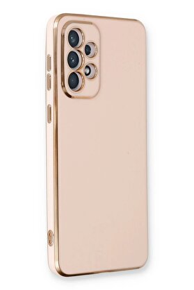 CepteToptan Samsung Galaxy A53 5G Kılıf Volet Silikon - Pembe - DROPX3426-6223