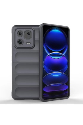 CepteToptan Xiaomi Mi 13 Kılıf Optimum Silikon - Siyah - DROPX3911-2599