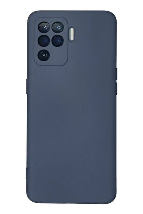 CepteToptan Oppo Reno 5 Lite Kılıf Nano içi Kadife Silikon - Gri - DROPX5806-3048