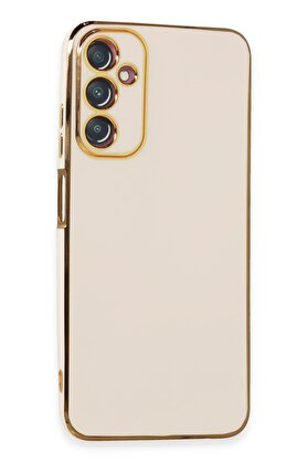 CepteToptan Samsung Galaxy A05S Kılıf Volet Silikon - Beyaz - DROPX2802-6401