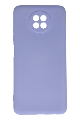CepteToptan Xiaomi Redmi Note 9 5G Kılıf Nano içi Kadife Silikon - Lila - DROPX4641-4915