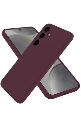 CepteToptan Samsung Galaxy A26 Kılıf First Silikon - Mürdüm - DROPX8735-3846