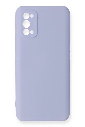 CepteToptan Realme 7 Pro Kılıf Nano içi Kadife Silikon - Lila - DROPX3283-4377