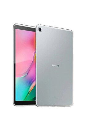 CepteToptan Samsung Galaxy Tab A7 10.4 Kılıf Tablet Şeffaf Silikon - DROPX4422-9077