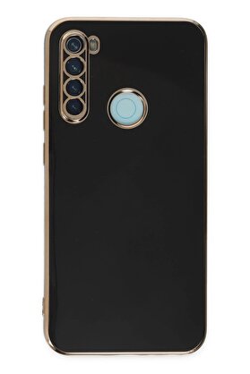 CepteToptan Xiaomi Redmi Note 8 Kılıf Volet Silikon - Siyah - DROPX4412-5412