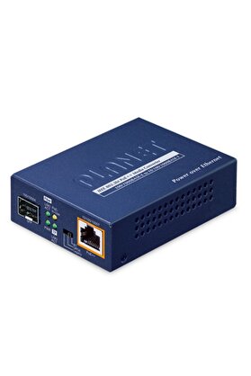 RuniqueHome 100/1000BASE-X SFP to 10/100/1000BASE-T 802.3bt PoE++ Media Converter (95 Watts)