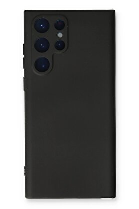 CepteToptan Samsung Galaxy S24 Ultra Kılıf Nano içi Kadife Silikon - Siyah - DROPX8866-6603