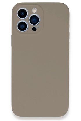 CepteToptan iPhone 13 Pro Max Kılıf Lansman Legant Silikon - Bej - DROPX8821-4630