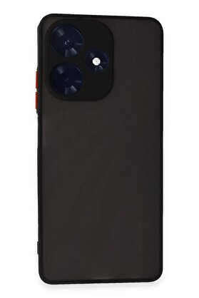 CepteToptan İnfinix Hot 30 4G Kılıf Montreal Silikon Kapak - Siyah - DROPX2329-4927