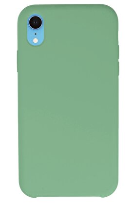 CepteToptan iPhone XR Kılıf Lansman Legant Silikon - Yeşil - DROPX4855-7589