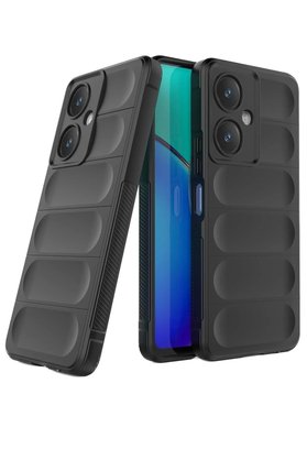 CepteToptan Vivo Y27 Kılıf Optimum Silikon - Siyah - DROPX3092-9347