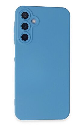 CepteToptan Samsung Galaxy A55 5G Kılıf Nano içi Kadife Silikon - Mavi - DROPX9691-1841