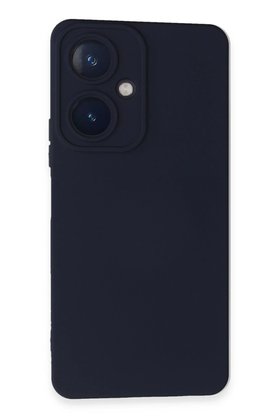 CepteToptan Vivo Y27 Kılıf Nano içi Kadife Silikon - Lacivert - DROPX4349-2226