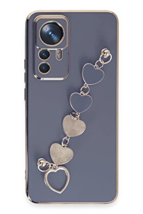 CepteToptan Xiaomi Mi 12T Pro Kılıf Esila Silikon - Gri - DROPX2313-6767