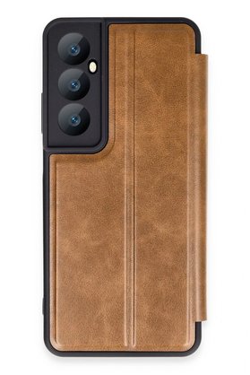 CepteToptan Realme C65 Kılıf Flip Cover - Taba - DROPX8035-3740