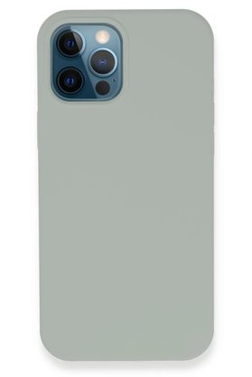 CepteToptan iPhone 12 Pro Kılıf Lansman Legant Silikon - Açık Gri - DROPX5959-9150