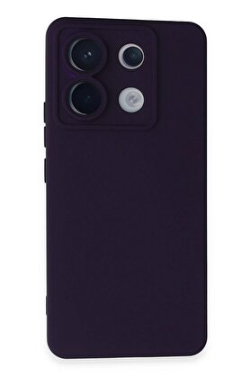 CepteToptan Xiaomi Redmi Note 13 Pro 5G Kılıf Nano içi Kadife Silikon - Mor - DROPX2550-4999