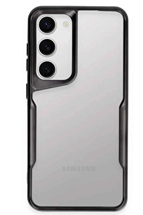 CepteToptan Samsung Galaxy S23 Kılıf Boyi Silikon Kapak - Siyah - DROPX2092-7381