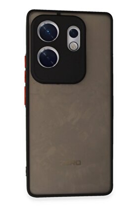 CepteToptan İnfinix Zero 30 4G Kılıf Montreal Silikon Kapak - Siyah - DROPX8781-5673
