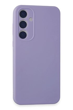 CepteToptan Samsung Galaxy A15 4G Kılıf First Silikon - Lila - DROPX6485-3129