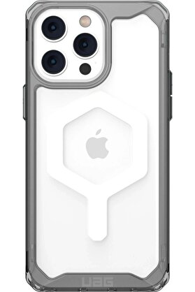 CepteToptan iPhone 14 Pro Kılıf Uag Plyo Magneticsafe Silikon - Siyah - DROPX5043-2062