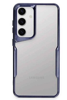 CepteToptan Samsung Galaxy S24 Kılıf Boyi Silikon Kapak - Lacivert - DROPX5206-1255