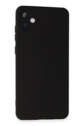 CepteToptan Samsung Galaxy A05 Kılıf Nano içi Kadife Silikon - Siyah - DROPX7301-1227