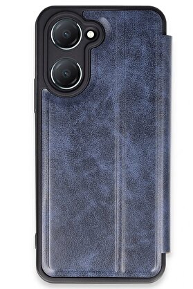 CepteToptan Vivo Y18 Kılıf Flip Cover - Lacivert - DROPX6815-5309