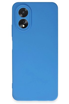 CepteToptan Oppo A38 Kılıf First Silikon - Mavi - CPT2803886-3383
