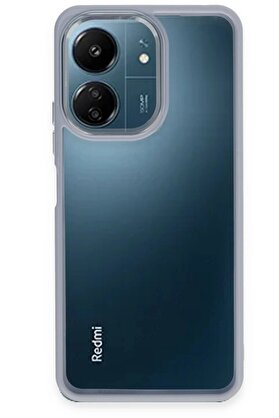 CepteToptan Xiaomi Redmi 13C Kılıf Power Silikon - Sierra Blue - DROPX4917-7424
