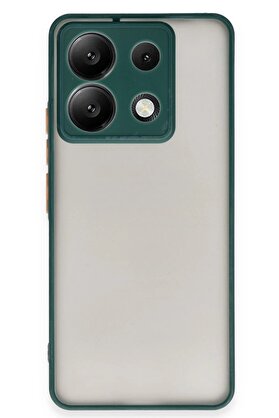 CepteToptan Xiaomi Redmi Note 13 5G Kılıf Montreal Silikon Kapak - Yeşil - DROPX2522-1474