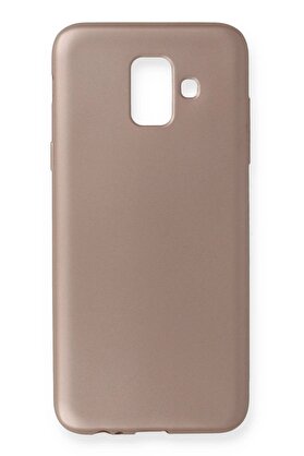 CepteToptan Samsung Galaxy A6 2018 Kılıf First Silikon - Rose Gold - DROPX2809-4729