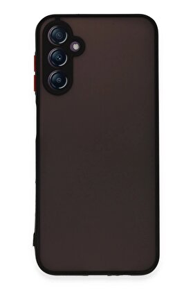 CepteToptan Samsung Galaxy A14 4G Kılıf Montreal Silikon Kapak - Siyah - DROPX1252-1811