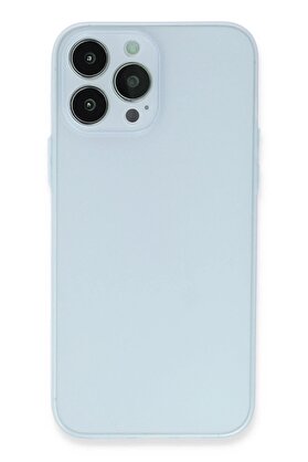 CepteToptan iPhone 13 Pro Kılıf Silikon - Turkuaz - DROPX3383-6688
