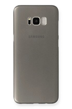 CepteToptan Samsung Galaxy S8 Plus Kılıf PP Ultra İnce Kapak - Beyaz - DROPX8636-1036