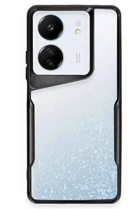CepteToptan Xiaomi Redmi 13C Kılıf Boyi Silikon Kapak - Siyah - DROPX6559-2046