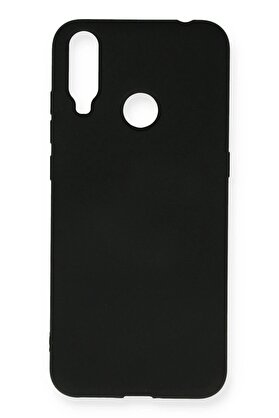 CepteToptan General Mobile GM 10 Kılıf Nano içi Kadife Silikon - Siyah - DROPX3575-6123