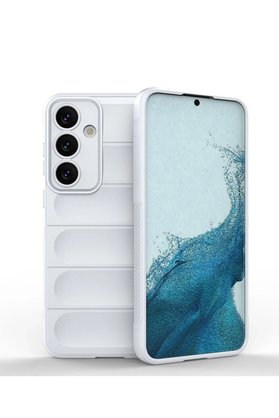 CepteToptan Samsung Galaxy S24 Kılıf Optimum Silikon - Krem - DROPX2242-3799
