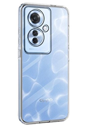 CepteToptan Oppo Reno 11F Kılıf Lüx Şeffaf Silikon - DROPX7043-9287