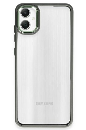 CepteToptan Samsung Galaxy A05 Kılıf Power Silikon - Koyu Yeşil - DROPX7578-5431
