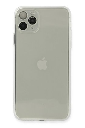 CepteToptan iPhone 11 Pro Kılıf Fly Lens Silikon - Şeffaf - DROPX4225-5343