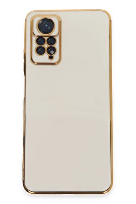CepteToptan Xiaomi Redmi Note 12 Pro 4G Kılıf Volet Silikon - Beyaz - DROPX7966-1271