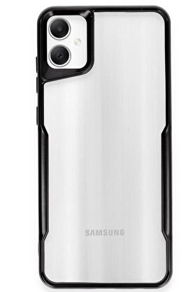 CepteToptan Samsung Galaxy A05 Kılıf Boyi Silikon Kapak - Siyah - DROPX2811-3802